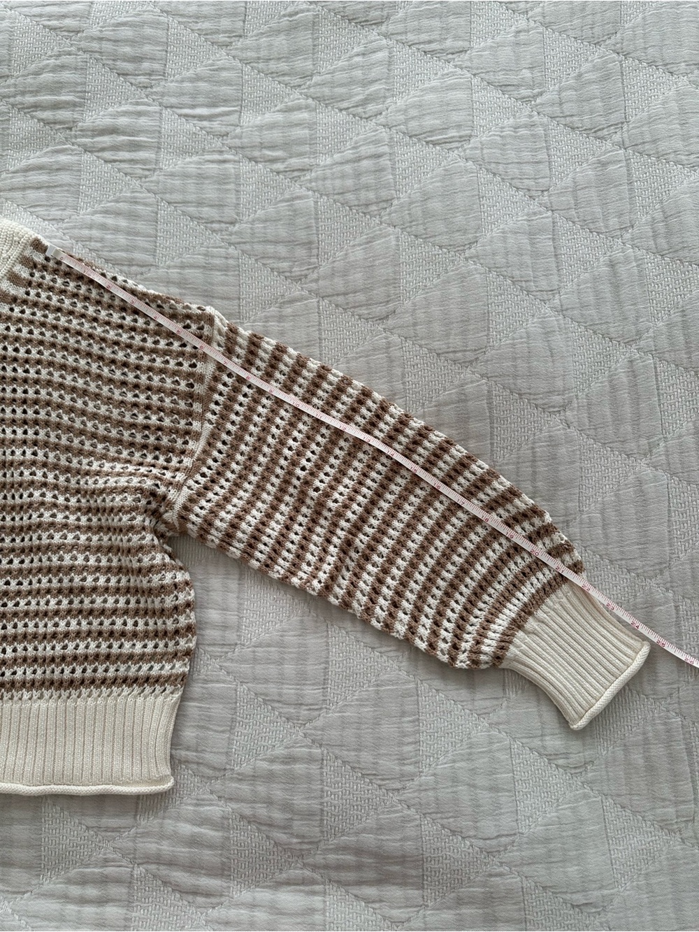 Aerie Crochet Quarter Zip Sweater - Picture 7 of 13